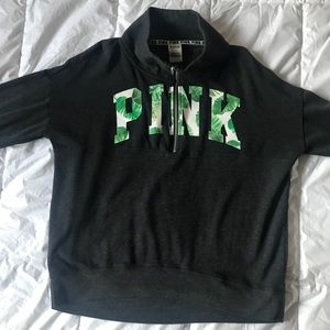 Pink Half-Zip